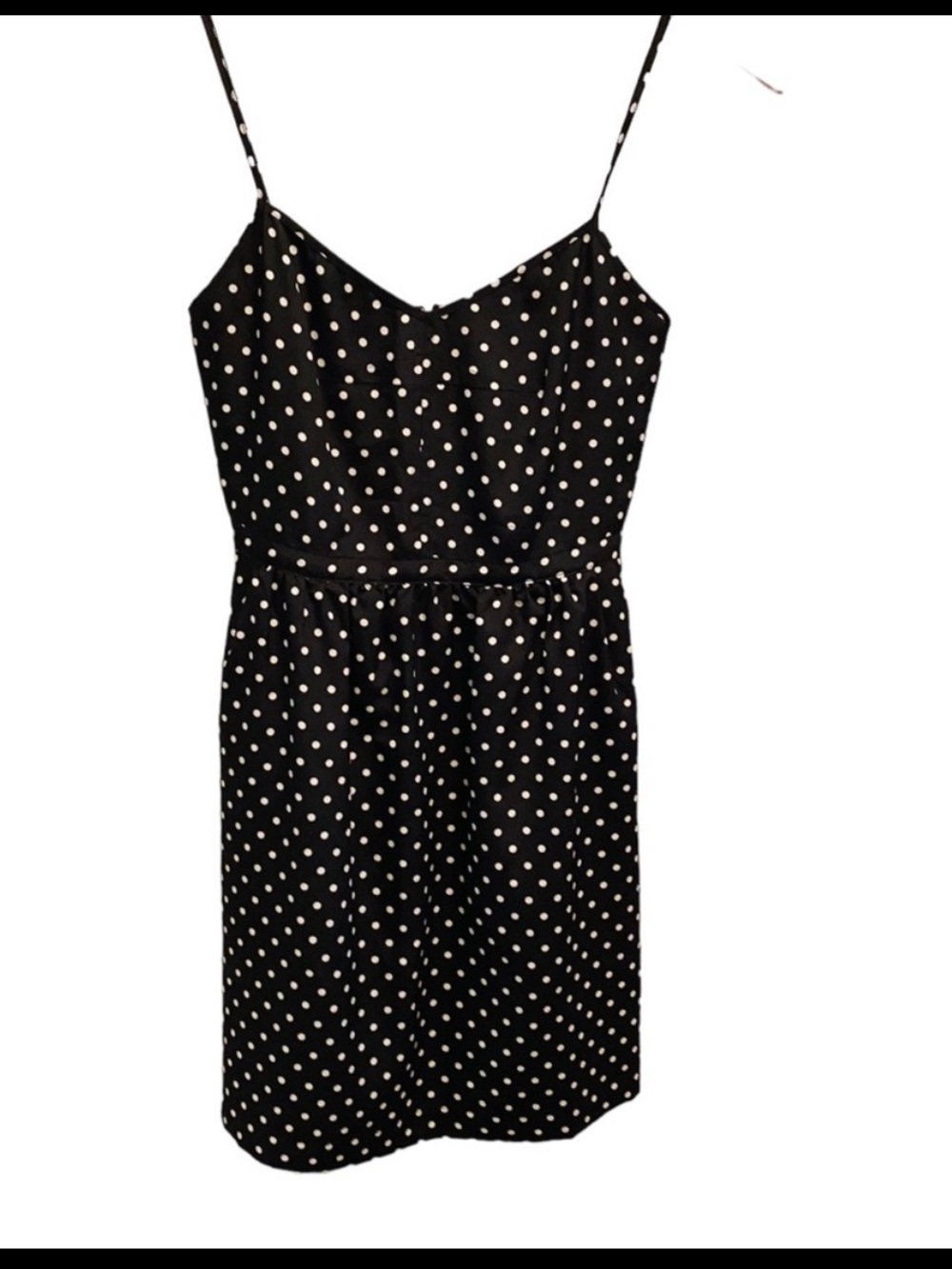 J. Crew Printed Seaside Cami Dress in Polka Dot